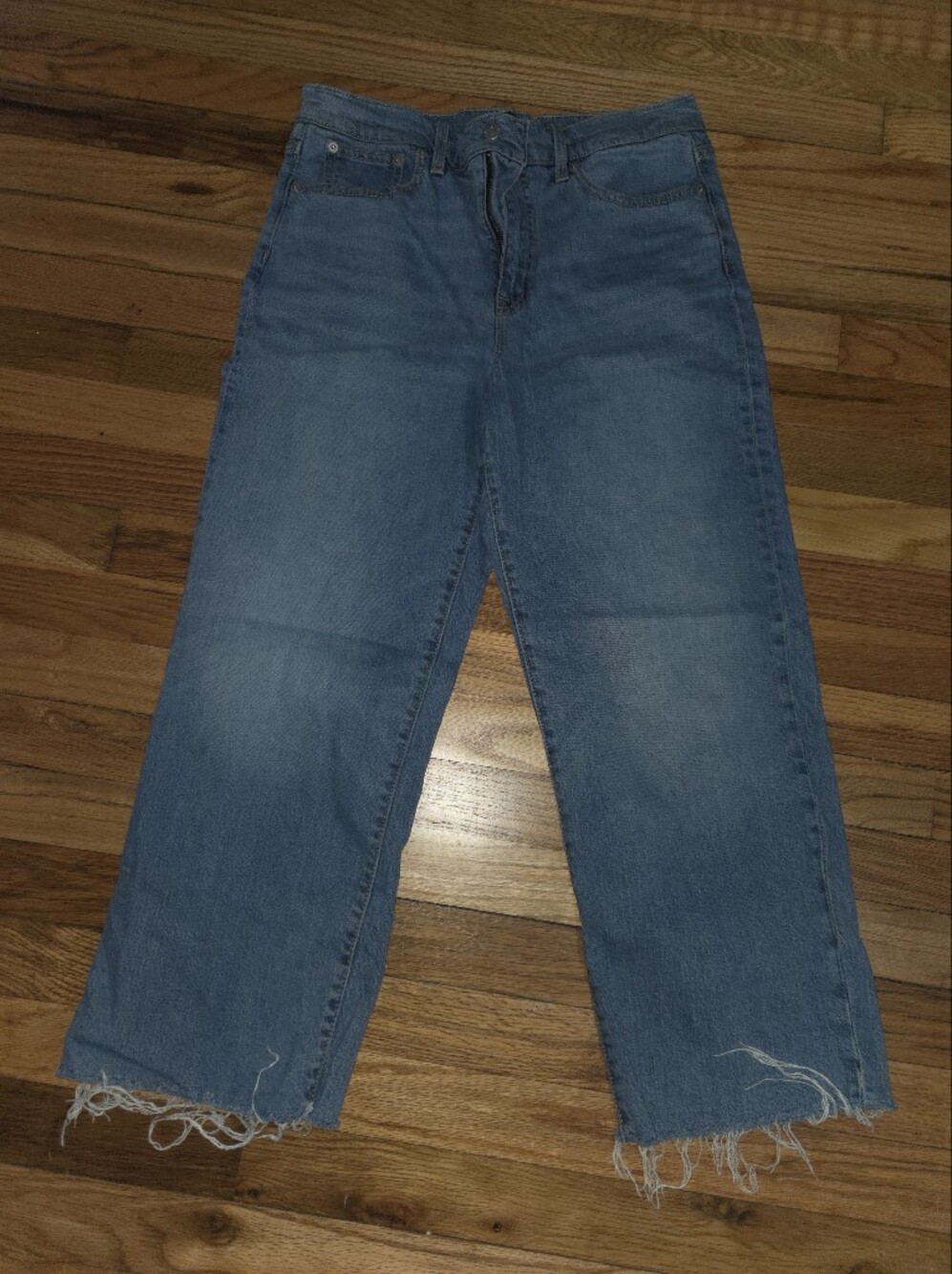 J. Crew Classic Light Blue Straight-Leg Women's Jeans